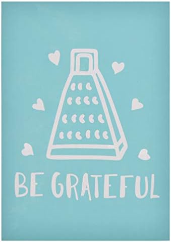 YeulionCraft DIY Self-Adhesive Silk Screen Printing Stencil Letters Mesh Transfers Reusable Stencils for Making DIY Sign Decoration Chalkboards Wood, be Grateful