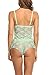 Avidlove Women Baby Doll Lingerie Sleepwear Pajamas Short Sets Lace Chemises Green S