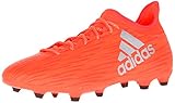 adidas Performance Men's X 16.3 FG Soccer Shoe, Solar Red/Metallic Silver/Hi-Res Red F, 8.5 M US
