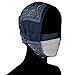 Triple9 Automotive Gear Balaclavas Seamless Face Mask Bandanas (Small Paisley- Navy)
