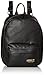 adidas Originals Women's Originals National Compact Premium Backpack, Black Pu Leather, One Size