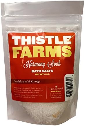 Thistle Farms Essential Oil Bath Salts (1, Harmony Soak (Sandalwood &amp; Orange))