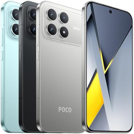 POCO F8 Pro Smartphone de 12+256GB Plata Titanio Hypercharge 100W