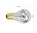 60 Watt Half Chrome Bulb for Dining lights and Pendant Lamps, Modern Fixtures, Classic Displays, Bathroom Vanity. Incancdescent E26 Medium Base Half Mirror - 1 Pack By GoodBulb