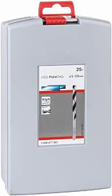 Bosch Professional 25pc HSS PointTeQ Twist Drill Bit Set ProBox Metal view 3