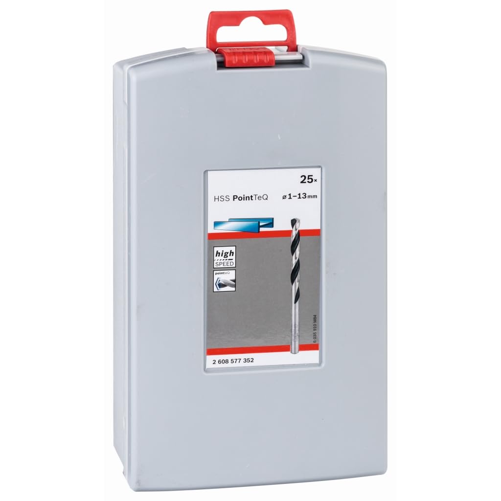 Bosch Professional 25tlg. HSS Spiralbohrer PointTeQ Set (für Metall, ProBox, Zubehör Bohrschrauber) 3
