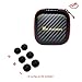 Durable Earbuds with Microphone and Case - Deep Bass Noise Cancelling Stereo Tangle Free - for Phone Pad and All Android Cell Phones, Black