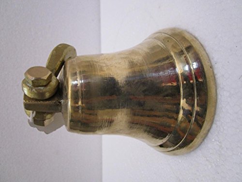 Brass BELL - Brass Made - 1 Kilo - Great Sounding - ship/Boat/Church (5162)