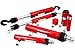 XtremepowerUS 7PC Hydraulic Ram Auto Body Vehicle Frame Repair Tool Collision Kit w/Case