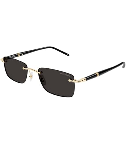 Amazon.com: MONTBLANC SUNGLASSES MB0311S GOLD-GOLD-GREEN 58  display picture 1