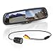 BOSS Audio Systems BV430RVM Rearview Car Mirror with 4.3 Inch Built in High Resolution Digital Monitor - Includes Weatherproof Rearview Backup Camera and Brackets primary