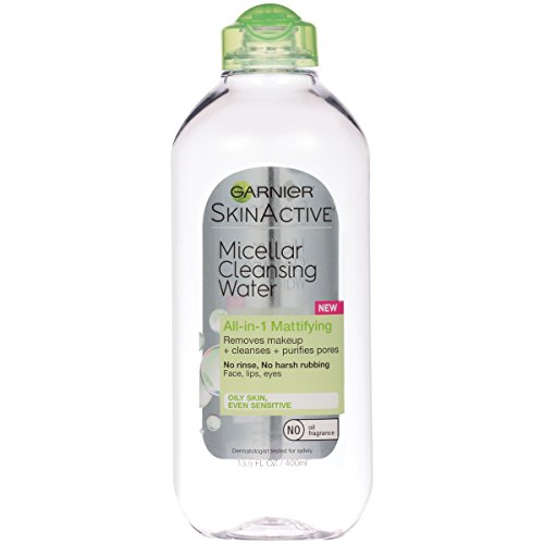 Garnier SkinActive Micellar Cleansing Water for Oily Skin,  13.5 fl. oz.