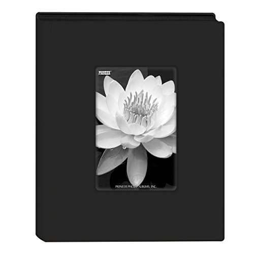 Pioneer Photo Albums KZ-46/BK Kz-46 Black Mini Frame Cover Photo Album 24 Pkt 4x6, Black