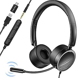 Link Dream USB Headset with Microphone Noise