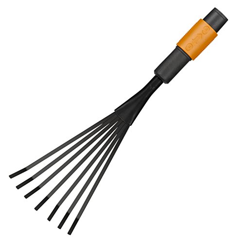 Fiskars Kleinfaecherbesen, Werkzeugkopf, Mit 7 Zinken, Breite: 12 cm