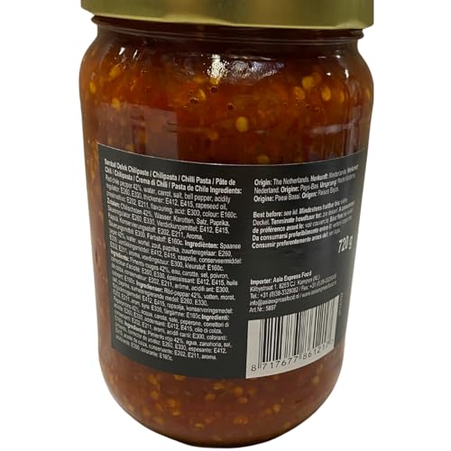 Royal Orient - Sambal Oelek Chilipaste - Multipack (6 X 720 GR) 3