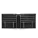 Marc New York Burnshied Mens Leather Billfold Wallet Bifold Passcase 2 fold