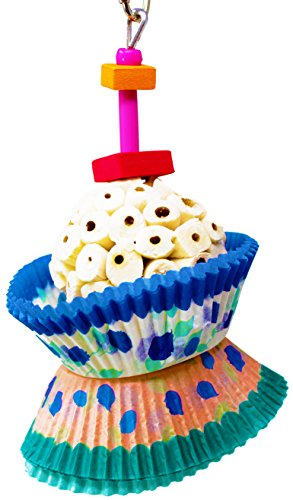 Bonka Bird Toys 1925 Cake Bird Toy foraging parrot cage toys cages shred cockatiel african grey