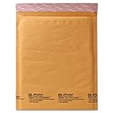 Quality Park Sealed Air Jiffy Lite Cushioned Mailers, Self Seal, #6, 12.5 x 19 Inches, Pack of 50 (SEL39097)