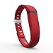 Fitbit Flex Band, Replacement Bands for the Fitbit Flex with Extra Security Clasp, Red, Large, by Teak