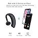 Bluetooth Phone Earpiece, Wireless Bluetooth Headset V4.1 with Stereo Noise Canceling Microphone for Cell Phone Laptop,Car,Skype,Call Center,Truck Driver