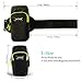 KEYNICE Sports Armband Double Pockets Multifunctional Outdoor Arm Bag for iPhone 7 6 Plus 6s 6, Samsung Note 5 4 3, Nexus 5 and Less Than 5.8 inches Cell Phones - L Size, Black