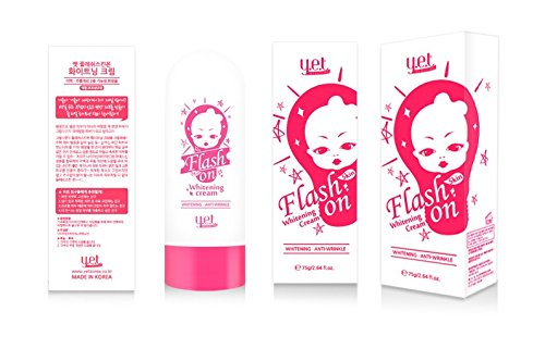 Y.E.T FLASH ON Skin whitening cream (Yesi Enjoy Time) 75g