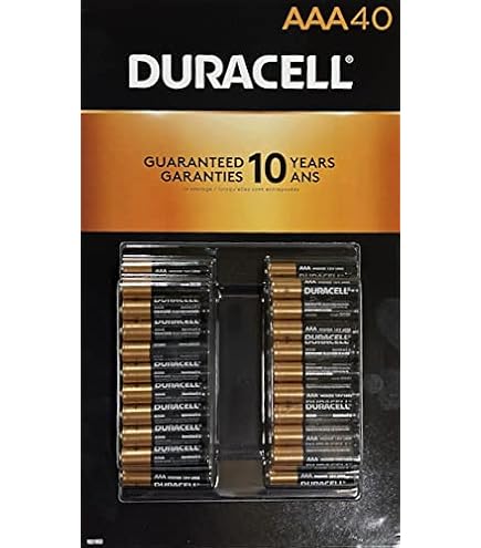 Duracell Pilas alcalinas AA 1.5v (paquete de 2) MN1500 (LR6