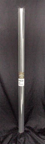7 X 40 in. x 100 ft. Sparkle Wrap Clear Cellophane Wrap Roll Pkg/1