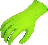 SHOWA N-Dex 9500PF Accelerator-free Disposable Nitrile Glove, Powder Free, Small (Pack of 50)