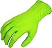 Showa Best 9500PF N-Dex Free Ultimate Nitrile Glove, Rolled Cuff, Powder Free, 5 mils Thick, 11" Length, Large (Pack of 50)