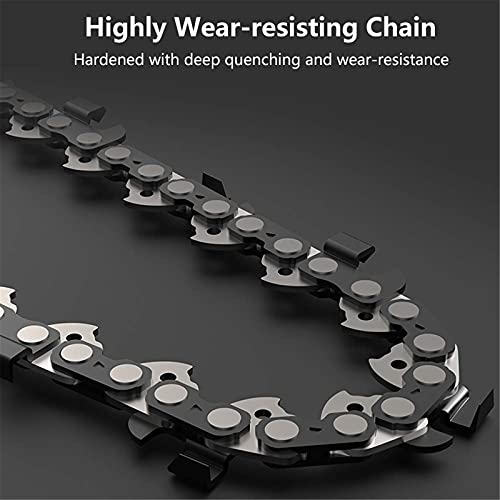 LUSTAR Mini-Kettensäge, kabellos, elektrische Kettensäge, 36 V, tragbare Kettensäge für Bäume, kabellose Astsäge… – Bild 5