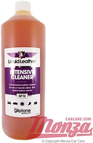 Gliptone *LARGE VALUE 1 LITRE BOTTLE* Gentle Leather Car Motorbike Seat Cleaner