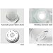 LWK Ultrasonic Humidifiers Portable Cool Mist Humidifier Essential Oil Diffuser Relaxing Adjustable Lights Mode for Office Bedroom Home 4 Timer Setting Waterless Auto Shut-Off