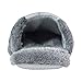 Urban CoCo Women's Cozy Fleece Plush House Slipper (8.5-9 B(M) US, Bunny-Gray)