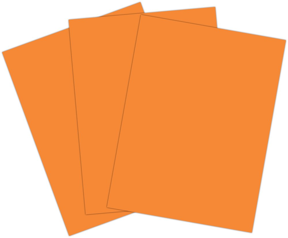 Roselle 9x12 Vibrant Construction Paper, 50 count, Orange