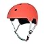 Triple Eight Dual Certified Helmet, Neon Tangerine Rubber, Small/Medium
