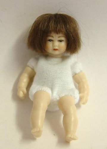 Heidi Ott Miniature Toddler Baby Brown Eyes #XKB12