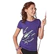 Guy Harvey Dolphin & Tuna Heart T-Shirt PURPLE