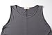 LARACE Tank Tops for Women Plus Size Sleevelss Tunic Casual Summer Clothes Swing Shirts for Leggings (L, Deep Gray)