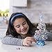 Creativity for Kids Shrink Fun Tinsel Tree - Decorate A Tiny Tree with Shrink Fun Ornaments - Holiday Crafts for Kids