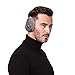 Winter Knit Ear Warmers for Women Foldable Unisex, Gray,One size