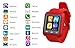 [Prime] U8 Bluetooth V4.0 Bluetooth Wrist Smart Watch WristWatch UWatch for IOS Android iPhone 4/4S/5/5C/5S Samsung S2/S3/S4/Note 2/Note 3 HTC Sony Blackberry,Red