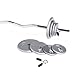 CAP Barbell Standard 1-Inch Grip Weight Plate, Single, Gray, Various Sizes