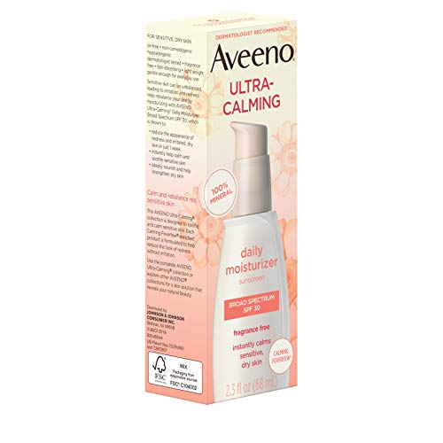 Aveeno UltraCalming FragranceFree Daily Facial Moisturizer for