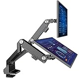 AVLT Dual 17"-35" Monitor Arm Desk Mount fits Two