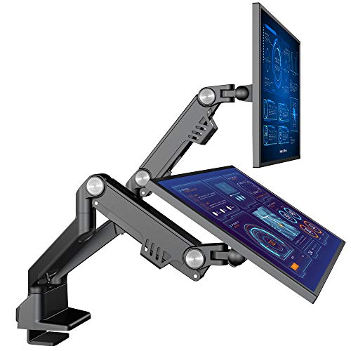 AVLT Dual 17"-35" Monitor Arm Desk Mount fits Two