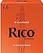 D’Addario Woodwinds - Rico Bb Clarinet Reeds - RCA1015 - Strength 1.5, 10-pack