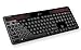 Logitech K750 Wireless Solar Ultra-thin Keyboard PC Windows Black English/Spanish Layout
