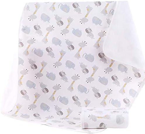 Large Baby Diaper Changing Pad Liners 27.5x37.5 inches Soft Cotton Bamboo Waterproof Changing Pad for Baby Underpads Mattress Pad Sheet Protector Portable Reusable Urine Pad for Travel Gear